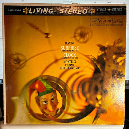 Joseph Haydn - (Surprise) Symphony No. 94 / (Clock) Symphony No. 101 (VINYL) | Very Good (VG) Very Good (VG)