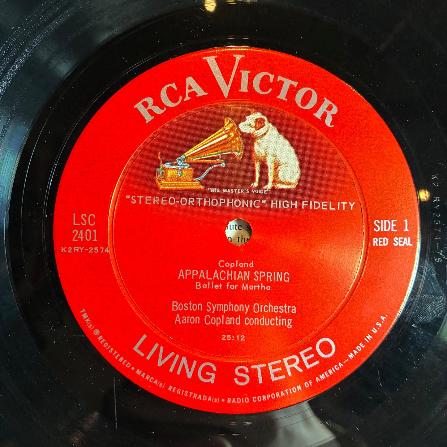 Aaron Copland - Appalachian Spring / The Tender Land - Suite (VINYL) | Very Good (VG) Very Good (VG)