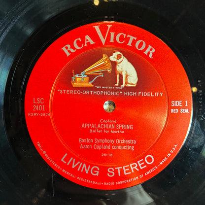 Aaron Copland - Appalachian Spring / The Tender Land - Suite (VINYL) | Very Good (VG) Very Good (VG)