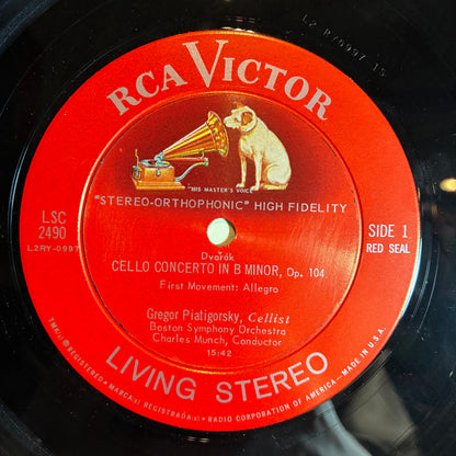 Antonín Dvořák - Cello Concerto (VINYL) | Very Good (VG) Very Good Plus (VG+)