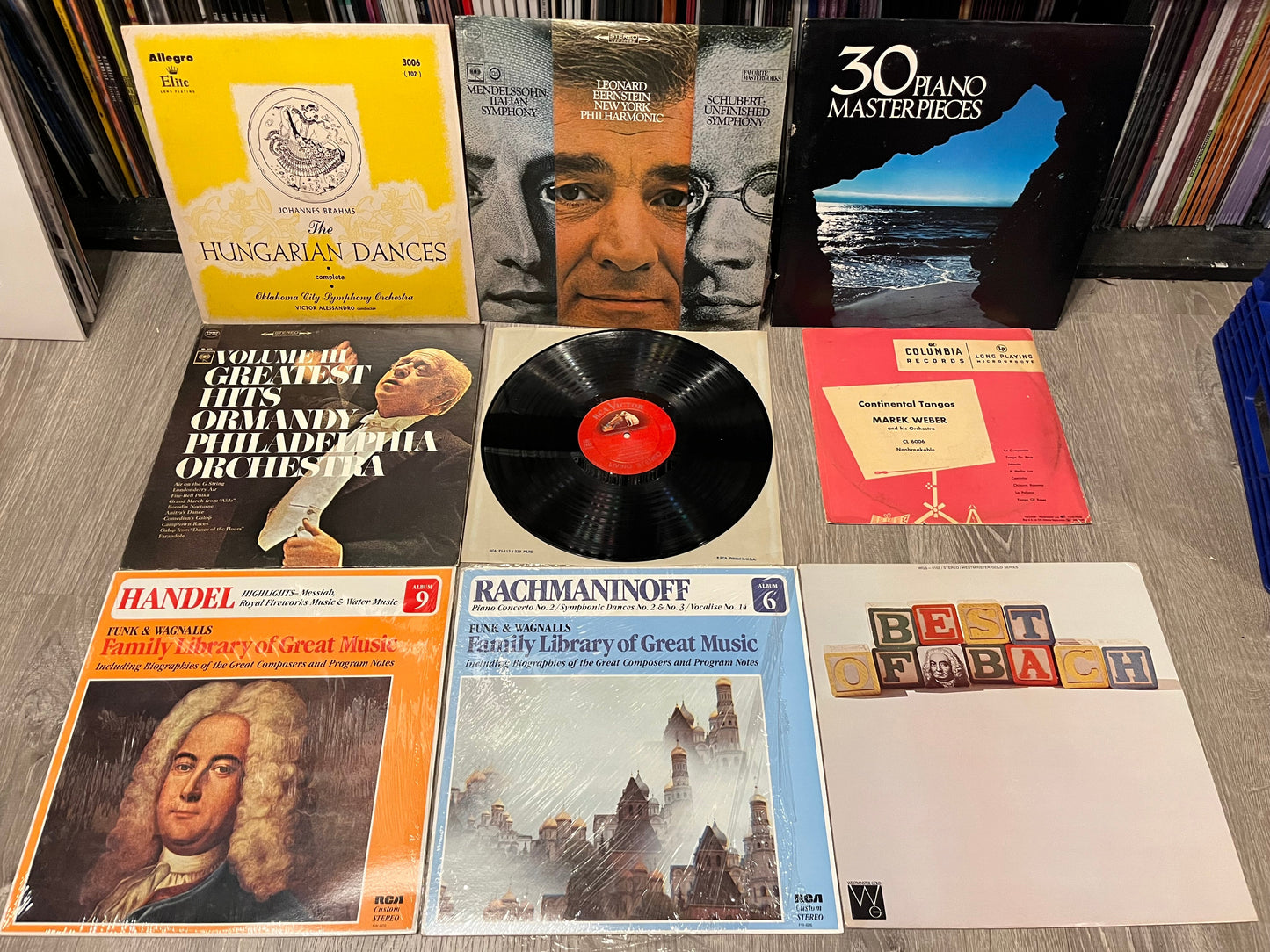 VARIOUS - 9 VINYL LPS / LOT / COLLECTION | Excellent (EX) Excellent (EX)
