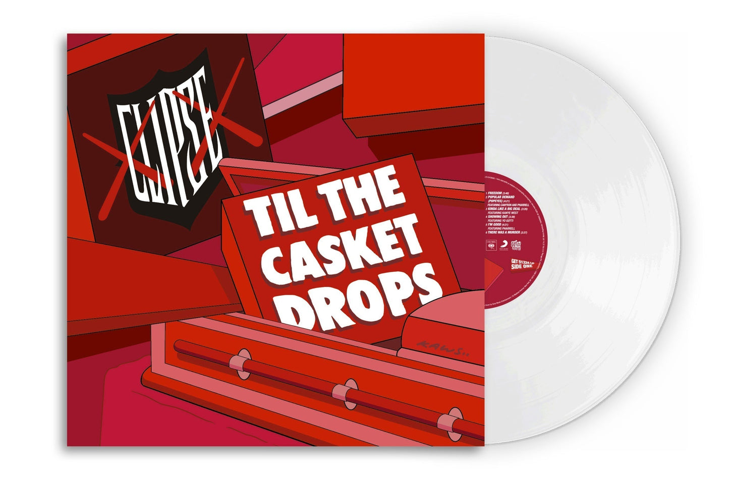 Clipse - Til The Casket Drops (WHITE VINYL) | Mint (M) Mint (M)