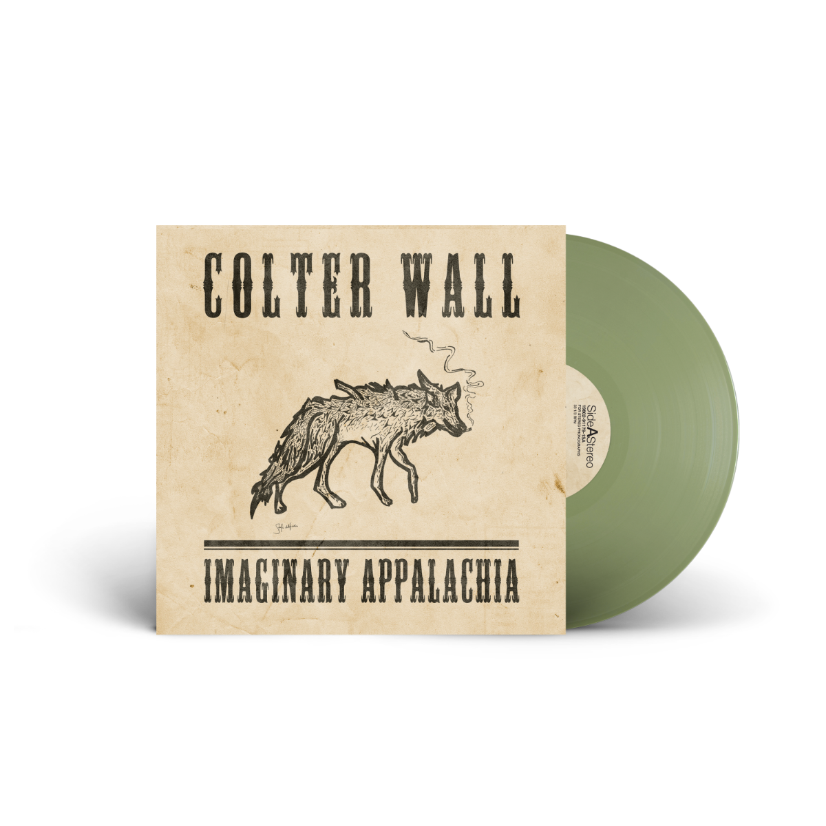 Colter Wall - Imaginary Appalachia (10th Anniversary Opaque Olive Green VINYL) | Mint (M) Mint (M)