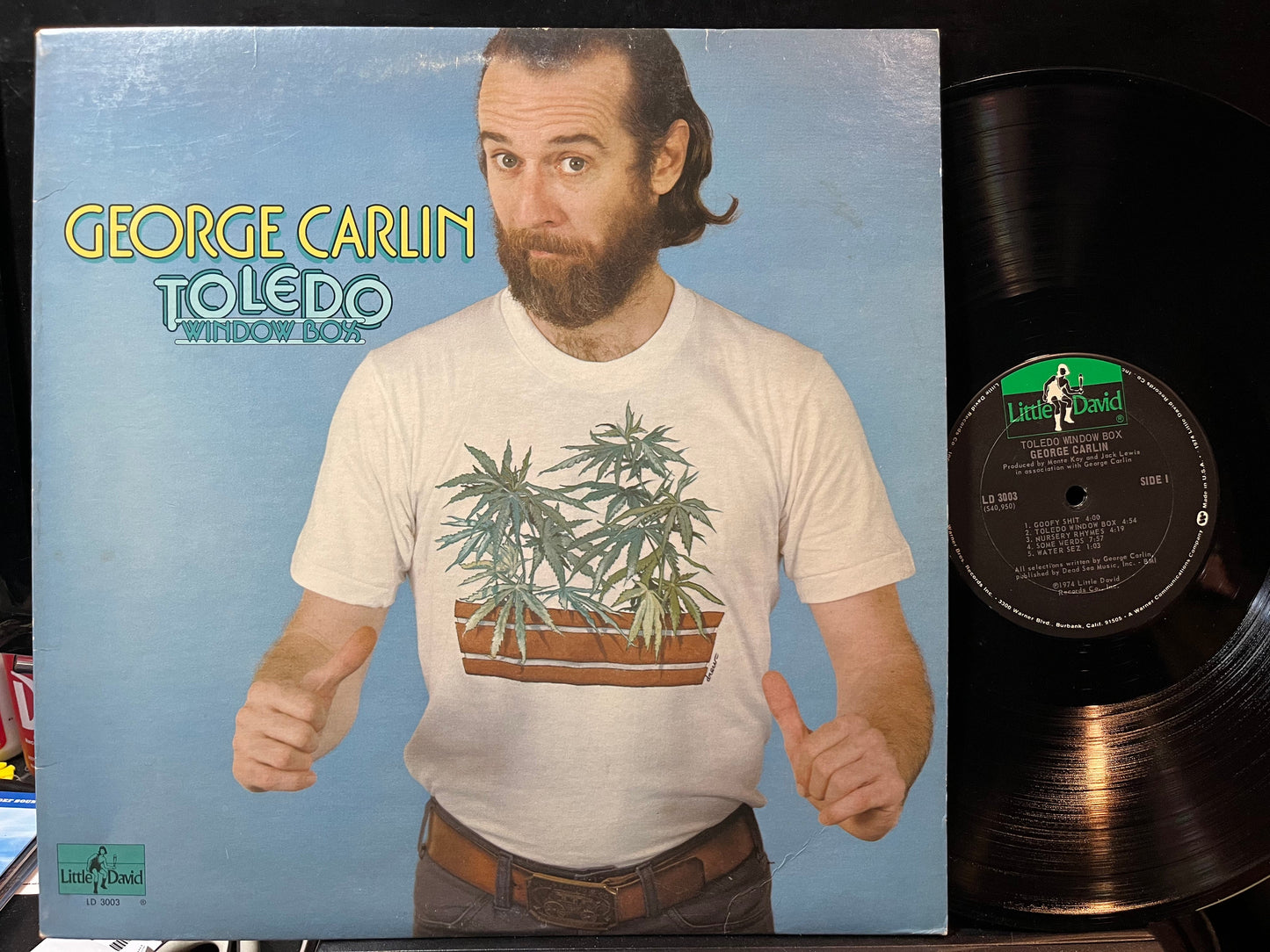 George Carlin - Toledo Window Box (VINYL) | Near Mint (NM) Excellent (EX)