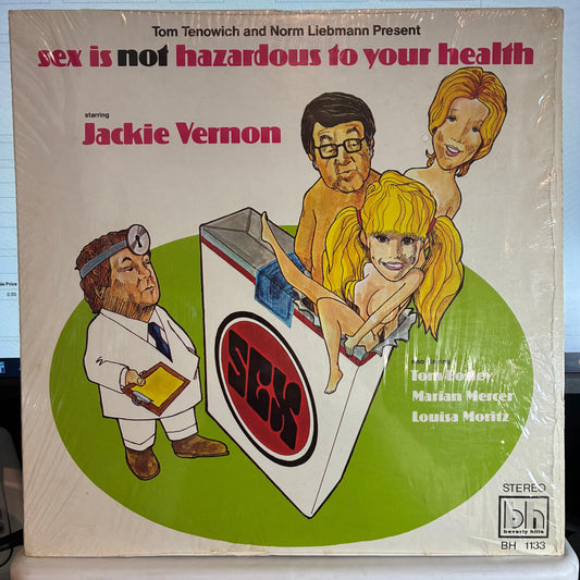 Jackie Vernon - Sex Is Not Hazardous To Your Health (VINYL) | Very Good Plus (VG+) Excellent (EX)