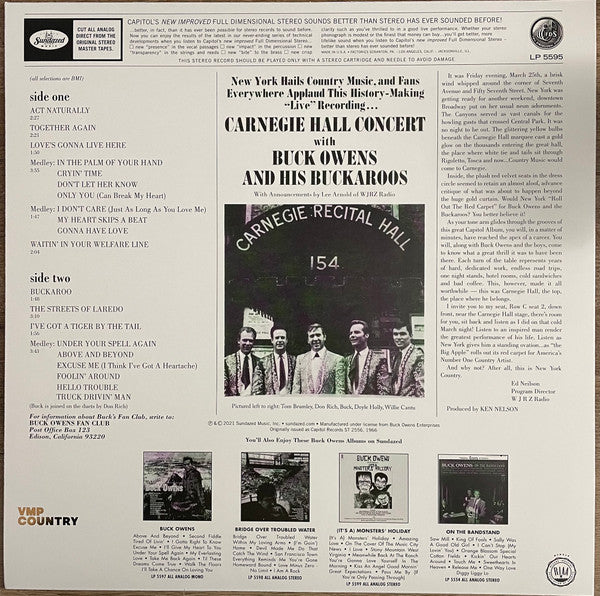 Carnegie Hall Concert | Mint (M) Mint (M)