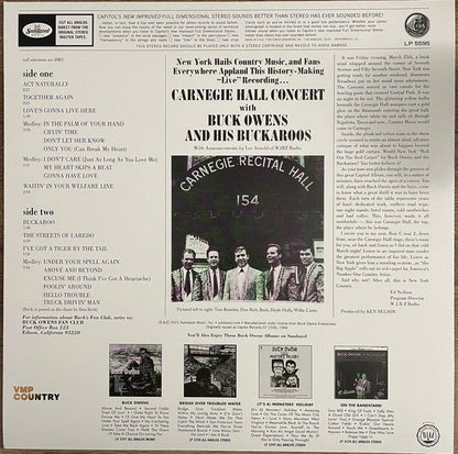 Carnegie Hall Concert | Mint (M) Mint (M)