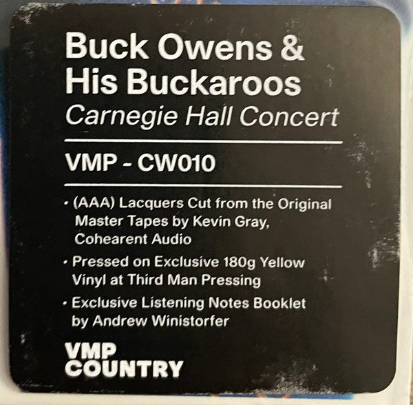 Carnegie Hall Concert | Mint (M) Mint (M)