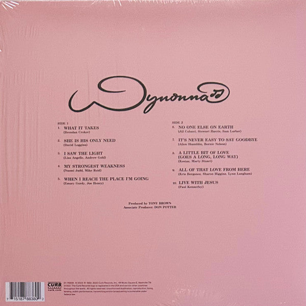 Wynonna (BABY PINK VINYL) | Mint (M) Mint (M)