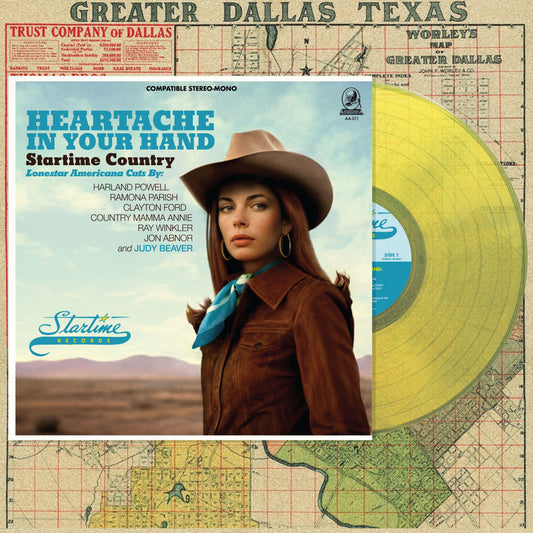 Various Artists - Heartache In Your Hand: Startime Country (2025 RSD YELLOW VINYL) | Mint (M) Mint (M)