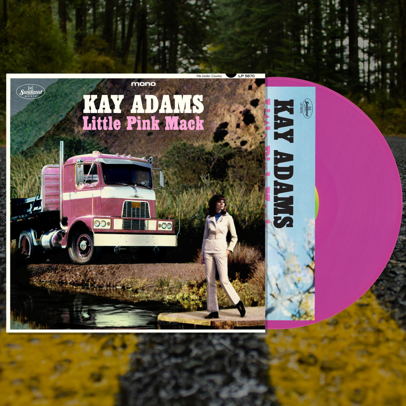 Adams, Kay - Little Pink Mack (PINK VINYL) |