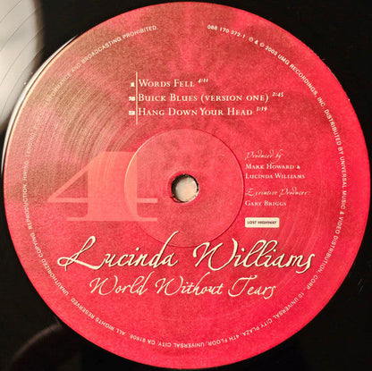 Lucinda Williams - World Without Tears (2xVINYL) | Mint (M) Mint (M)