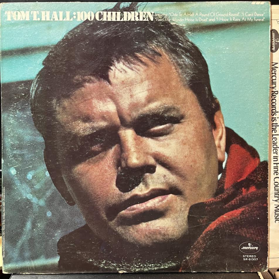 Tom T. Hall - 100 Children (PROMO VINYL) | Excellent+ (EX+) Very Good Plus (VG+)