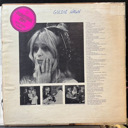 Goldie Hawn - Goldie (PROMO VINYL) | Excellent (EX) Very Good Plus Plus (VG++)