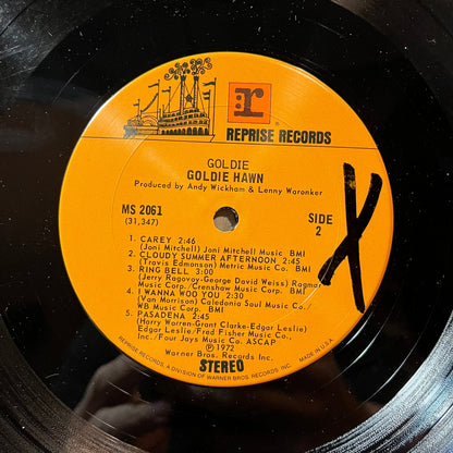 Goldie Hawn - Goldie (PROMO VINYL) | Excellent (EX) Very Good Plus Plus (VG++)