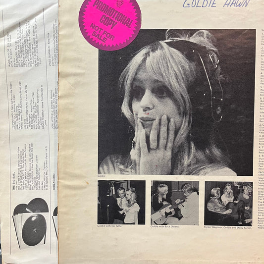 Goldie Hawn - Goldie (PROMO VINYL) | Excellent (EX) Very Good Plus Plus (VG++)
