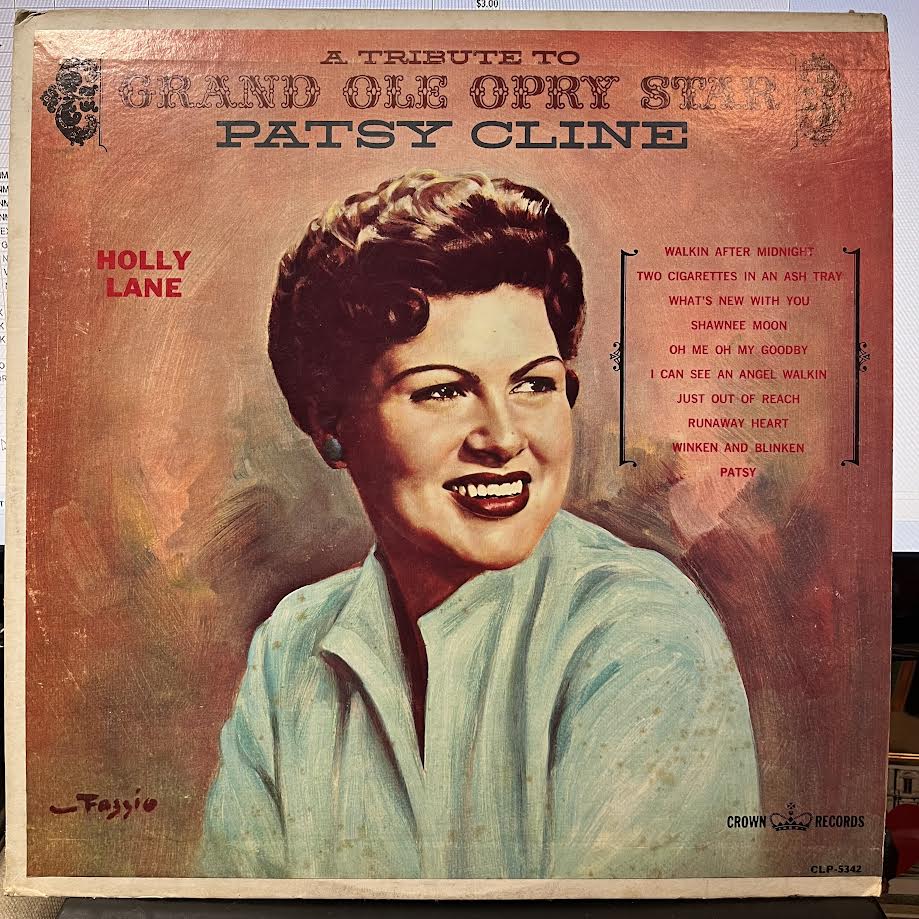 Holly Lane - A Tribute to Grand Ole Opry Star Patsy Cline (VINYL) | Excellent (EX) Excellent (EX)