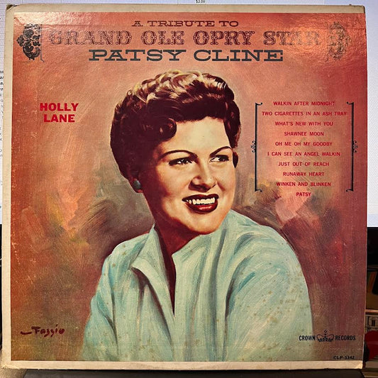 Holly Lane - A Tribute to Grand Ole Opry Star Patsy Cline (VINYL) | Excellent (EX) Excellent (EX)