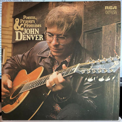 John Denver - Poems, Prayers & Promises (VINYL) | Near Mint (NM or M-) Excellent (EX)