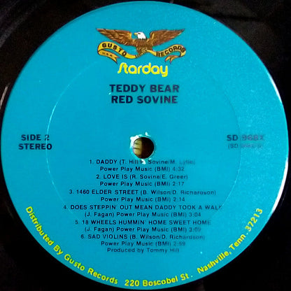 Red Sovine - Teddy Bear (VINYL) | Near Mint (NM) Near Mint (NM)