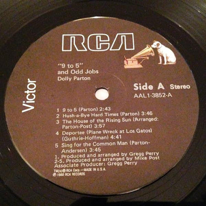 Dolly Parton - 9 To 5 And Odd Jobs (VINYL) | Near Mint (NM) Excellent+ (EX+)