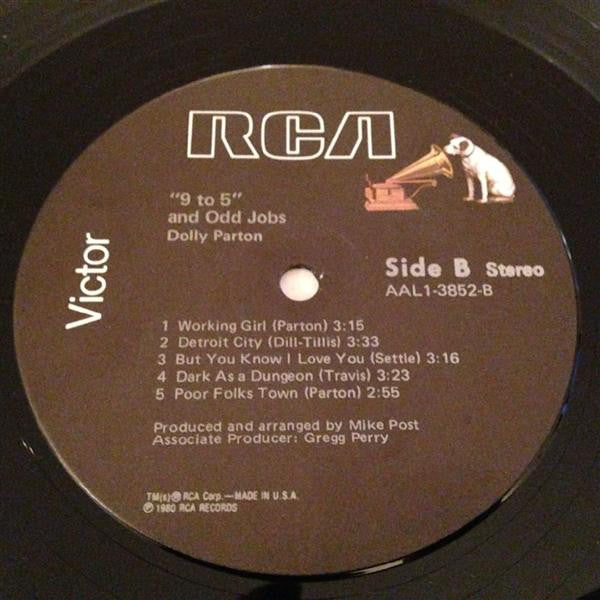 Dolly Parton - 9 To 5 And Odd Jobs (VINYL) | Near Mint (NM) Excellent+ (EX+)