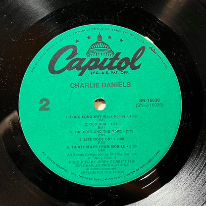 Charlie Daniels - Charlie Daniels (VINYL) | Near Mint (NM or M-) Excellent+ (EX+)