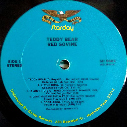 Red Sovine - Teddy Bear (VINYL) | Near Mint (NM) Near Mint (NM)