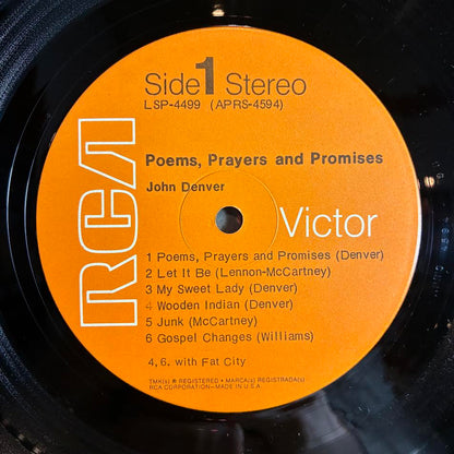 John Denver - Poems, Prayers & Promises (VINYL) | Near Mint (NM or M-) Excellent (EX)