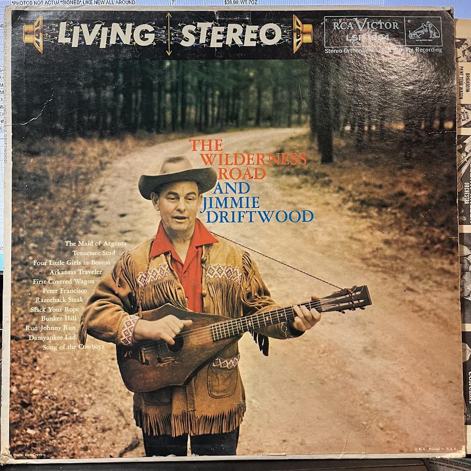 Jimmy Driftwood - The Wilderness Road (VINYL) | Very Good Plus (VG+) Very Good Plus (VG+)