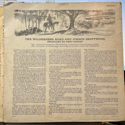 Jimmy Driftwood - The Wilderness Road (VINYL) | Very Good Plus (VG+) Very Good Plus (VG+)