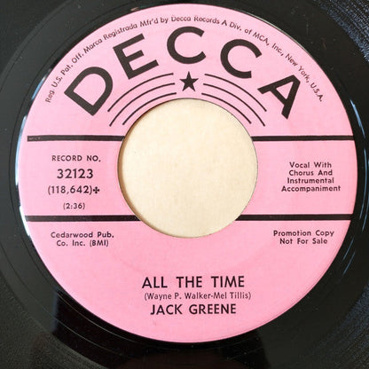 Wanting You But Never Having You / All The Time (7") | Very Good Plus (VG+) Generic