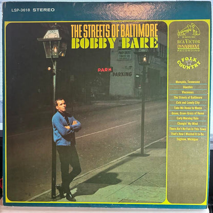 Bobby Bare - The Streets Of Baltimore (VINYL) | Very Good Plus (VG+) Excellent (EX)