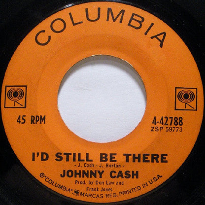 Johnny Cash - Ring Of Fire (7" VINYL) | Very Good (VG) Generic