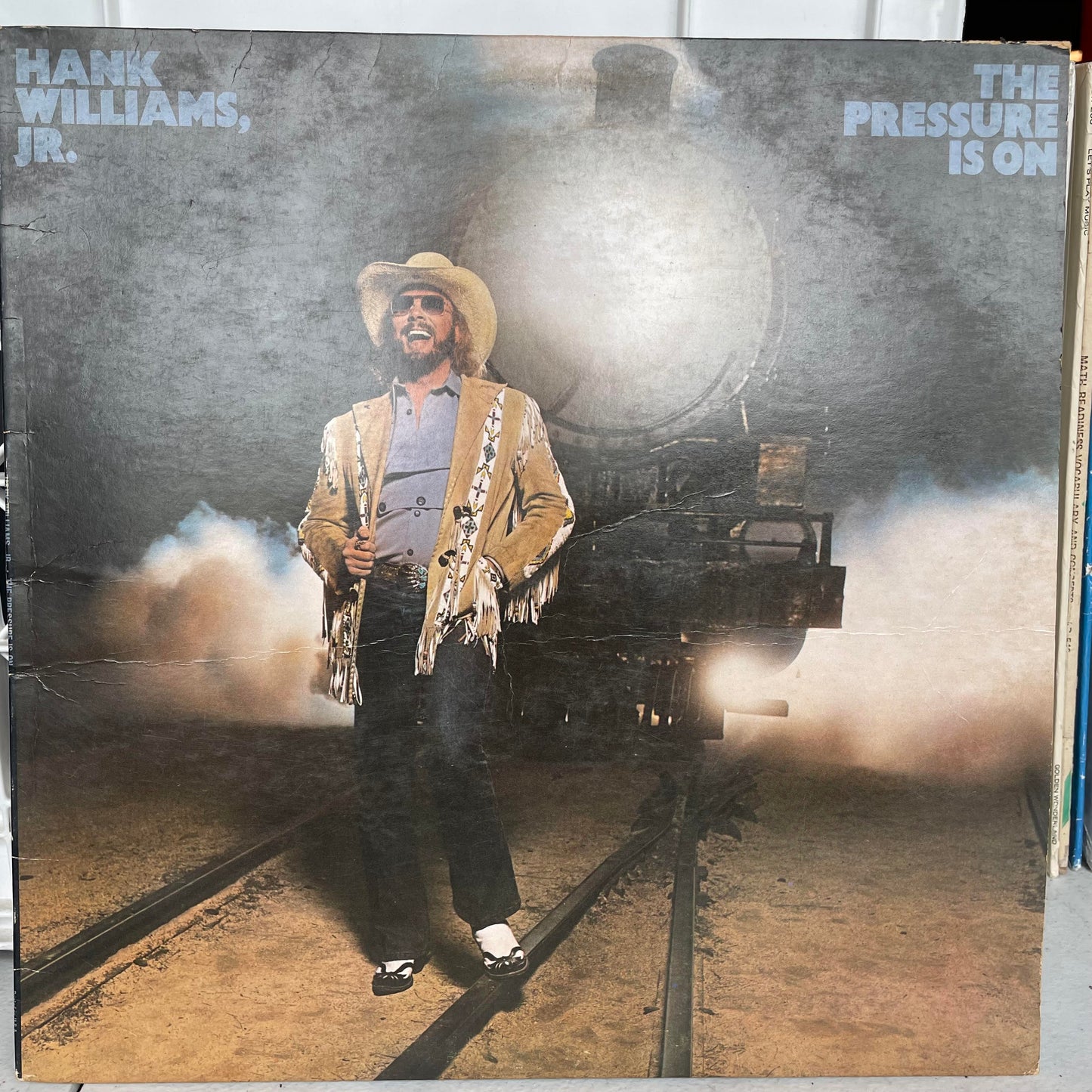 Hank Williams Jr. - The Pressure Is On (VINYL) | Very Good (VG) Very Good Plus (VG+)