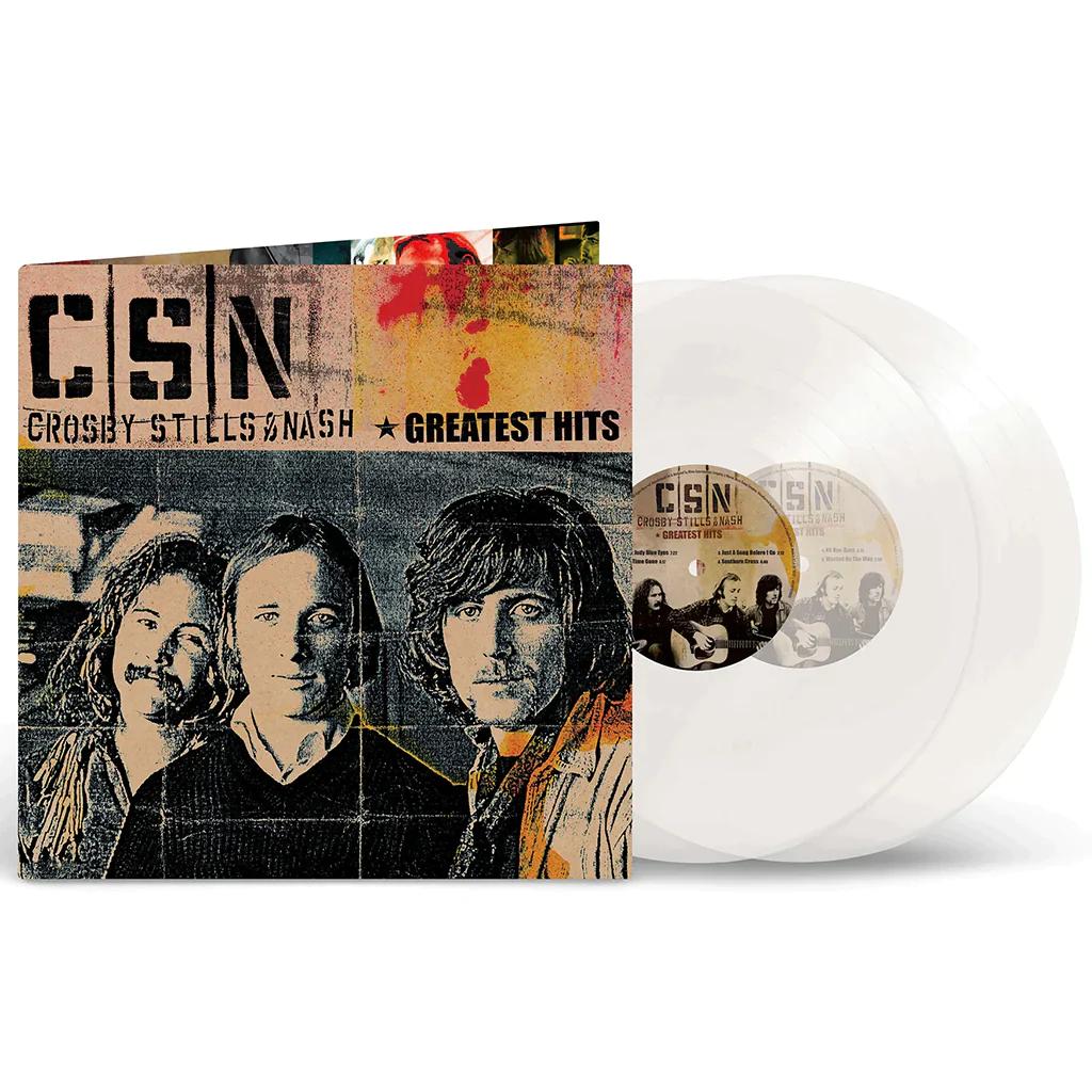 Crosby, Stills & Nash - Greatest Hits (2LP Vaporous Colored Vinyl) | Mint (M) Mint (M)