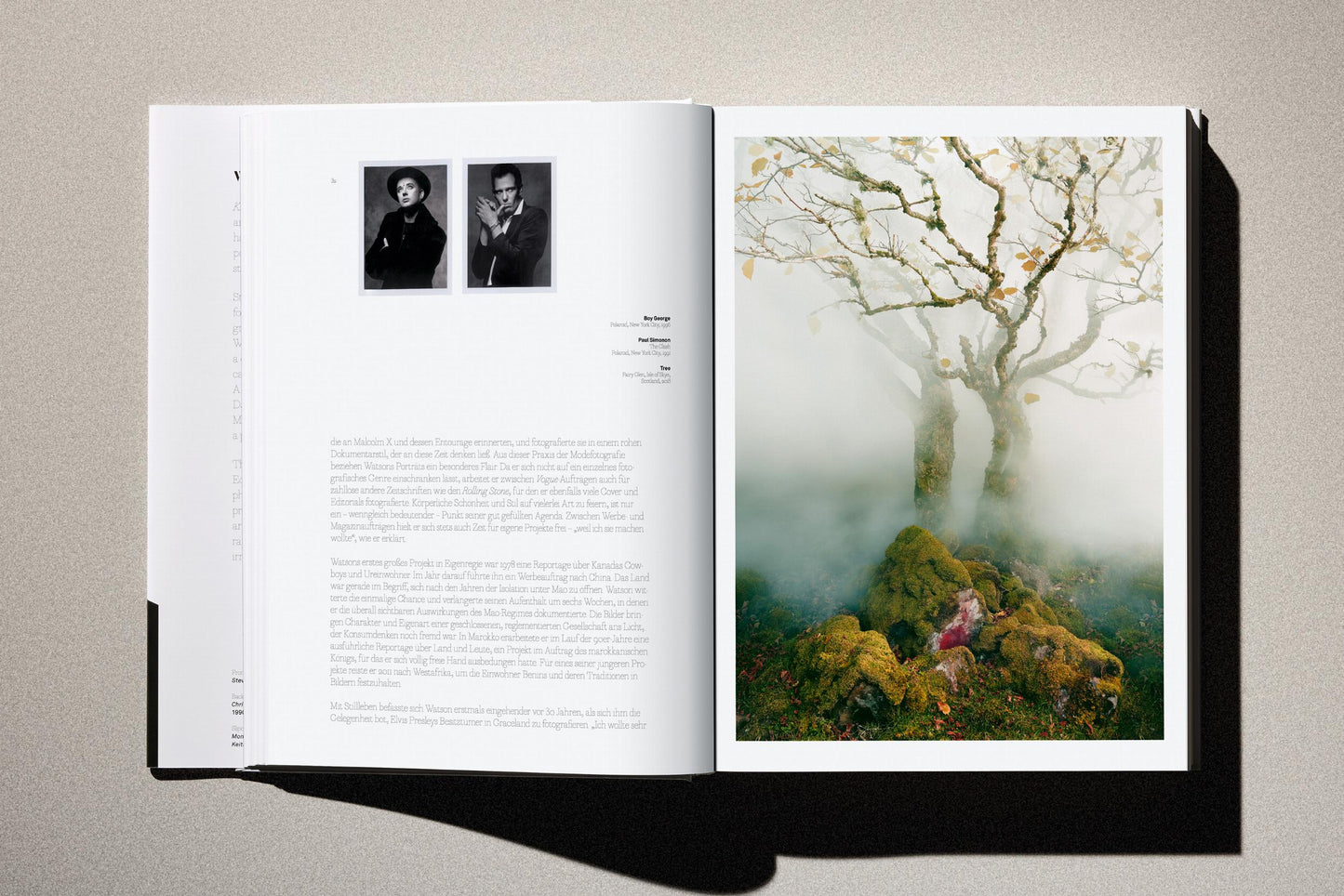 Albert Watson. Kaos (German, French, English)