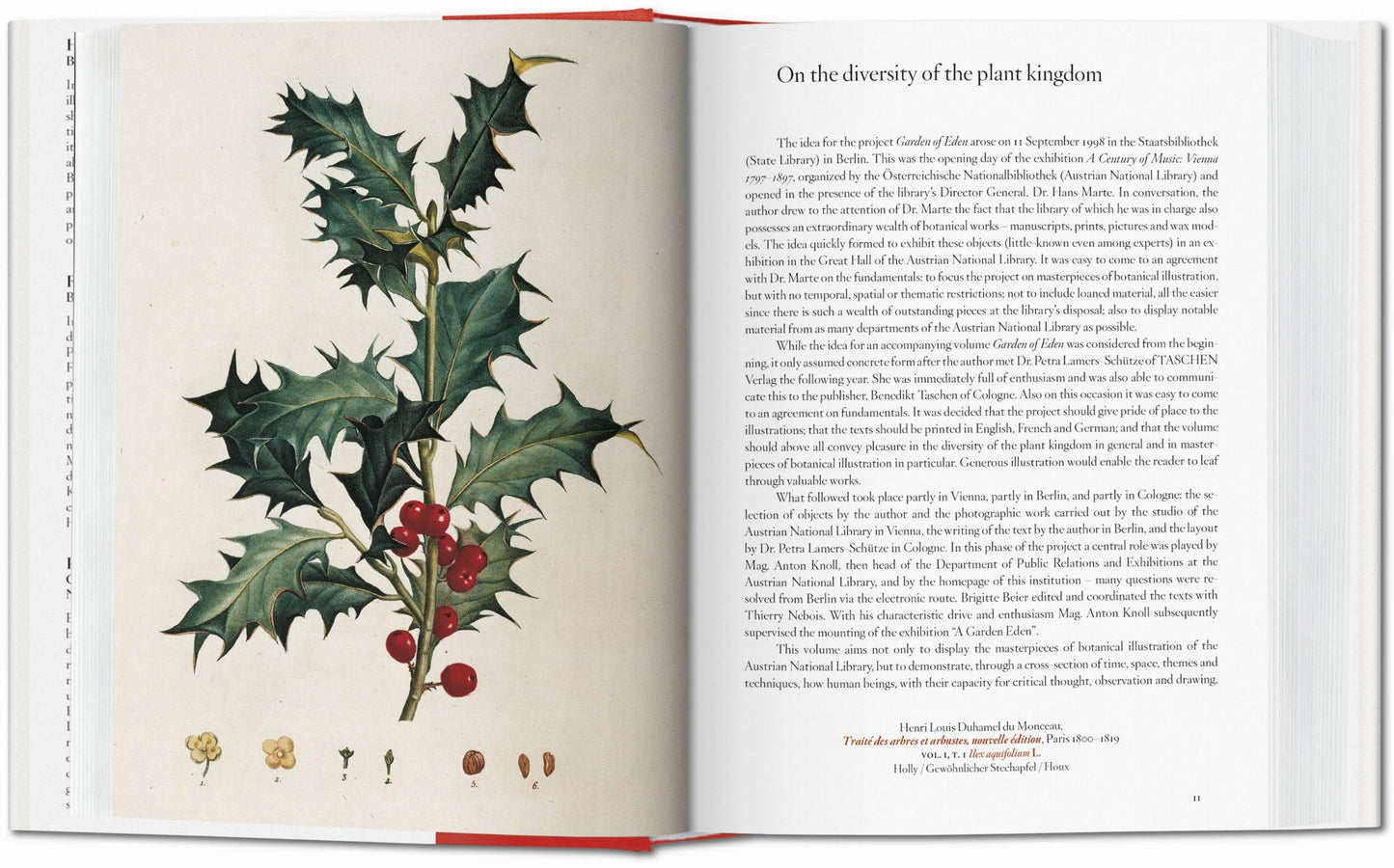 A Garden Eden. Masterpieces of Botanical Illustration. 45th Ed. (German, French, English)