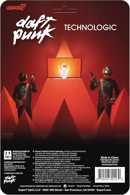 (PRE-ORDER 12/6/25) Super7 Daft Punk Reaction Figures Wave 01 - Human After All Action Figure |
