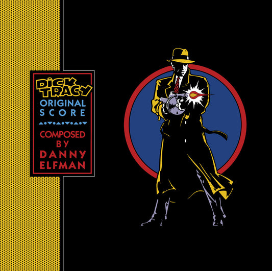 Danny Elfman - Dick Tracy (Original Score) (Transparent Blue colored vinyl; SYEOR Exclusive) | Mint (M) Mint (M)