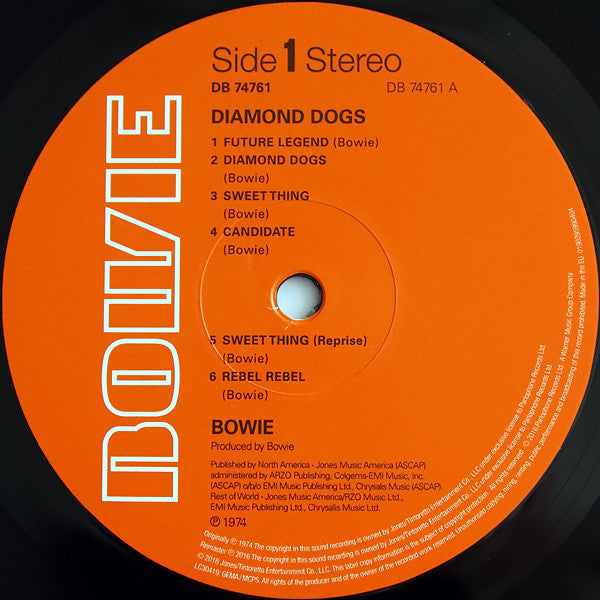 Diamond Dogs | Mint (M) Mint (M)
