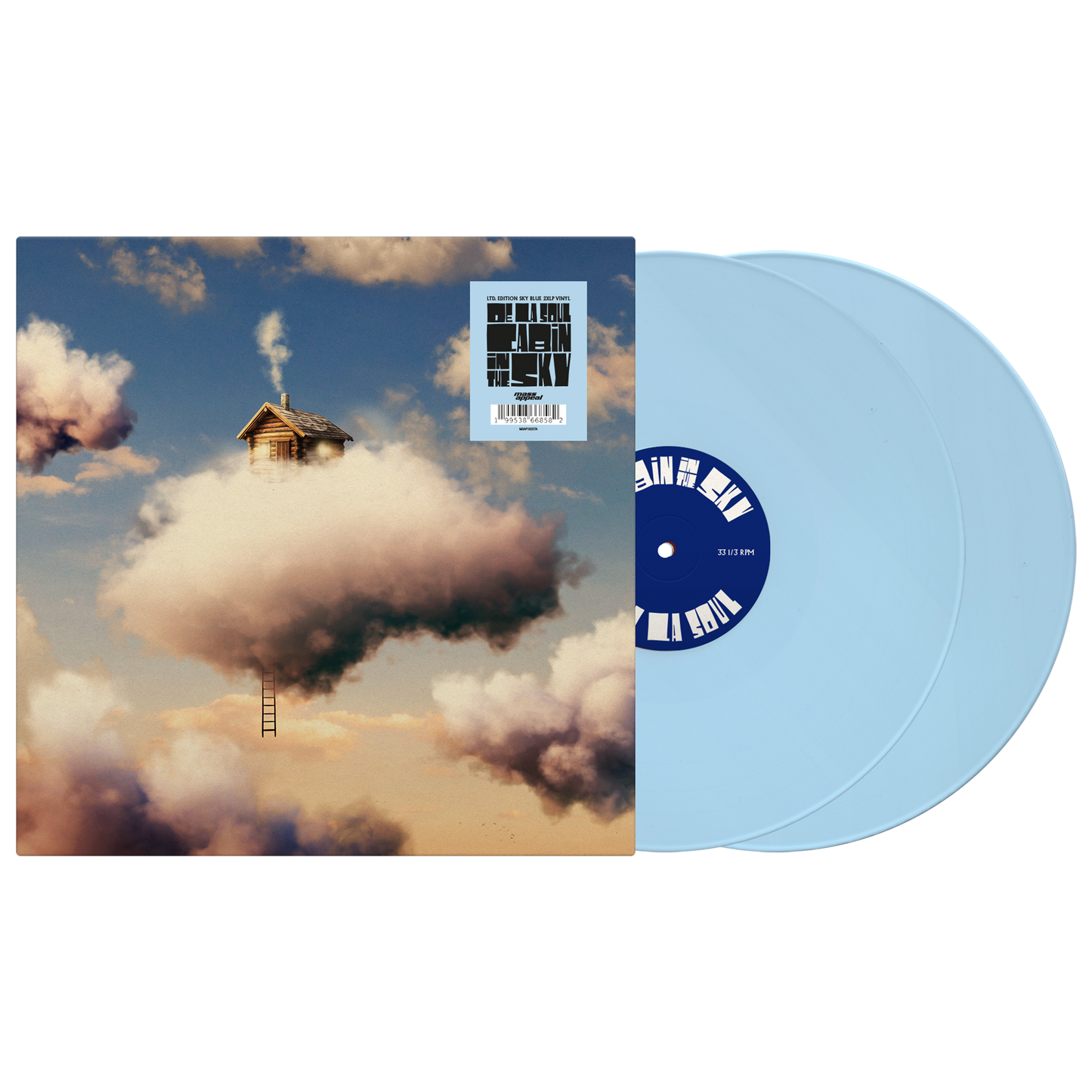 De La Soul - (PRE-ORDER 1/23/26) Cabin In The Sky (Alternate Cover) [Opaque Sky Blue Vinyl] |