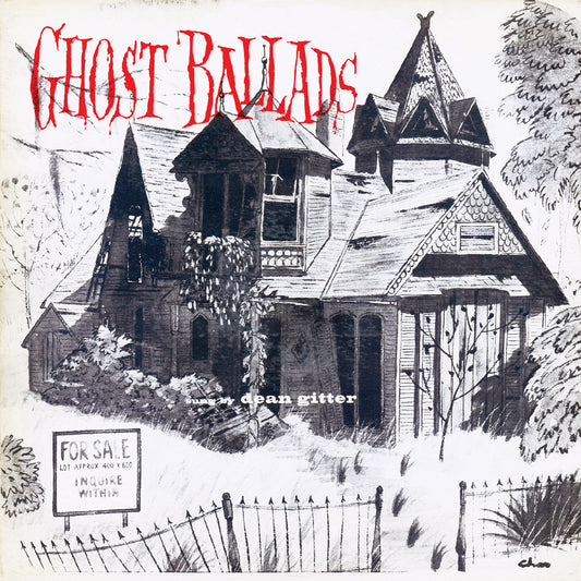 Dean Gitter - Ghost Ballads (Clear W/ Orange Pumpkin Swirl VINYL) | Mint (M) Mint (M)