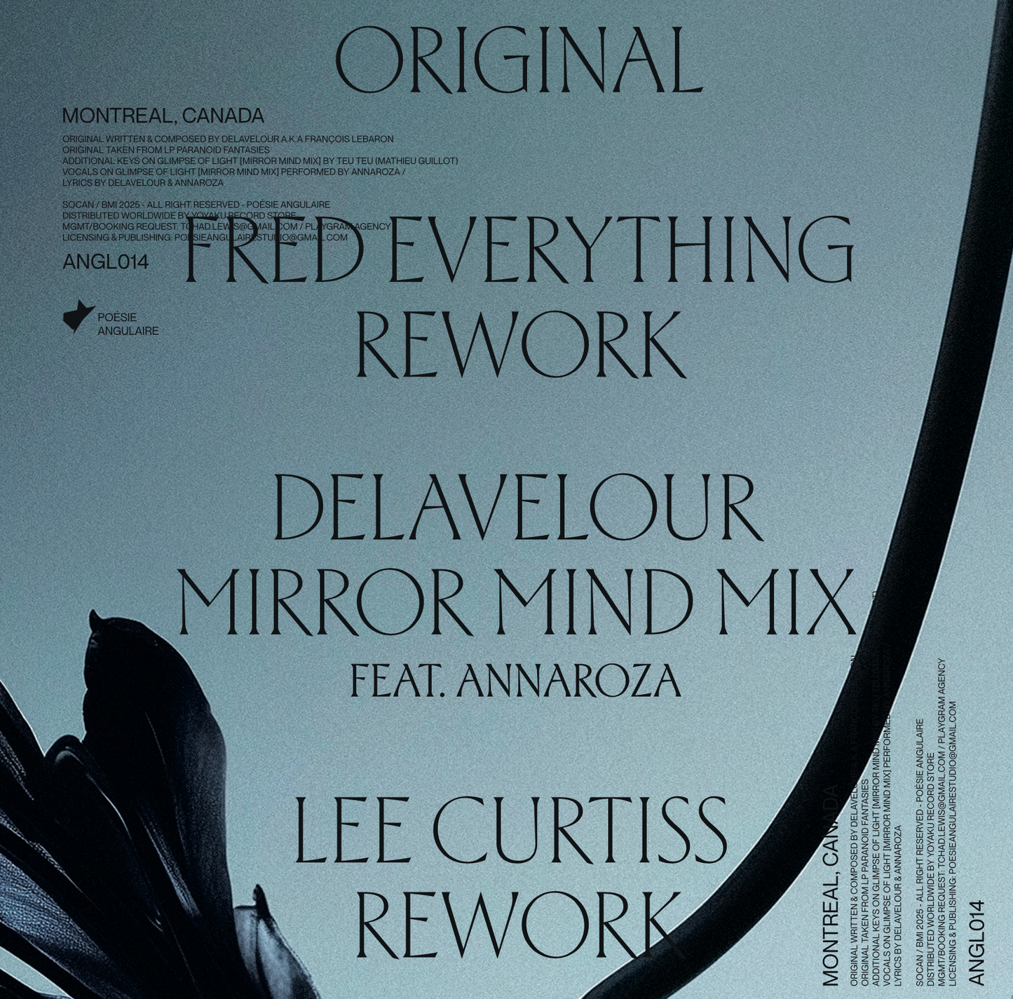 Delavelour - Glimpse Of Light (Fred Everything & Lee Curtiss Reworks) (YELLOW VINYL) | Mint (M) Mint (M)