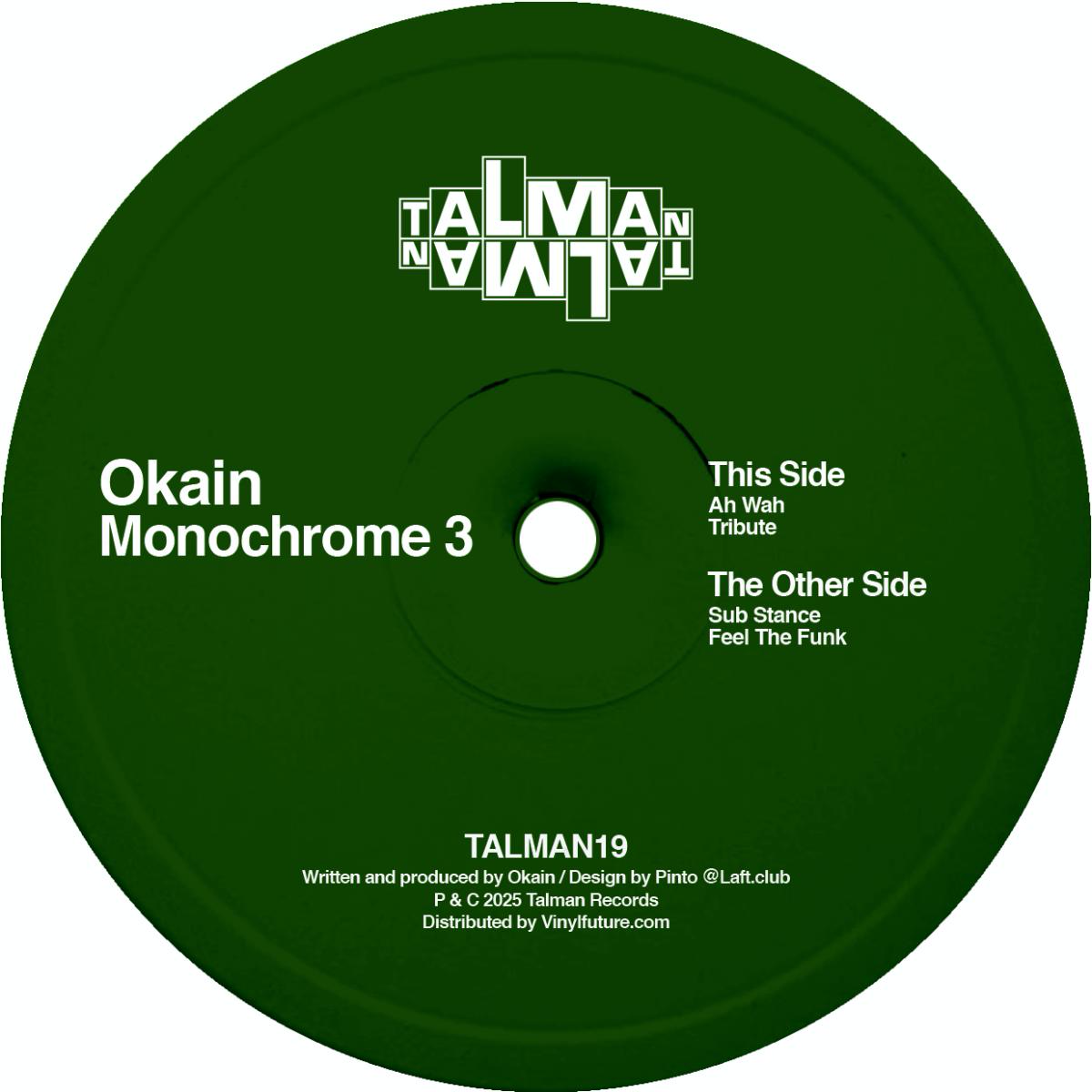 Okain - Monochrome 3 (VINYL) | Mint (M) Mint (M)