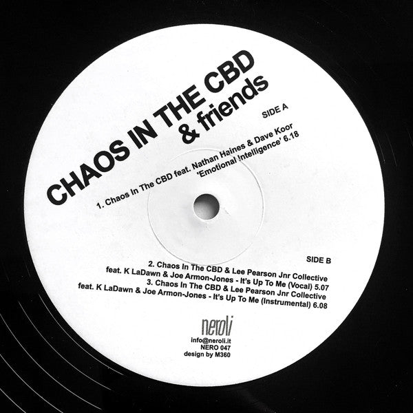 Chaos In The Cbd - Emotional Intelligence / It's Up To Me (VINYL) | Mint (M) Mint (M)
