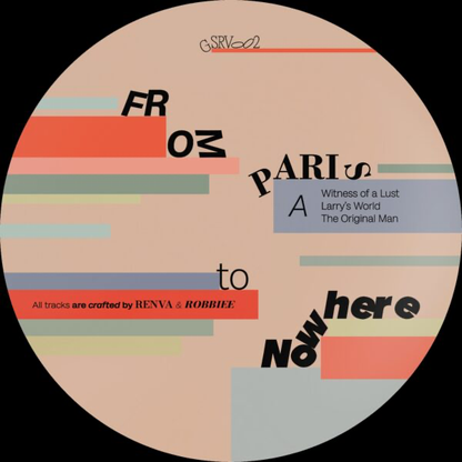 Renva & Robbiee - From Paris to Nowhere (VINYL) | Mint (M) Mint (M)