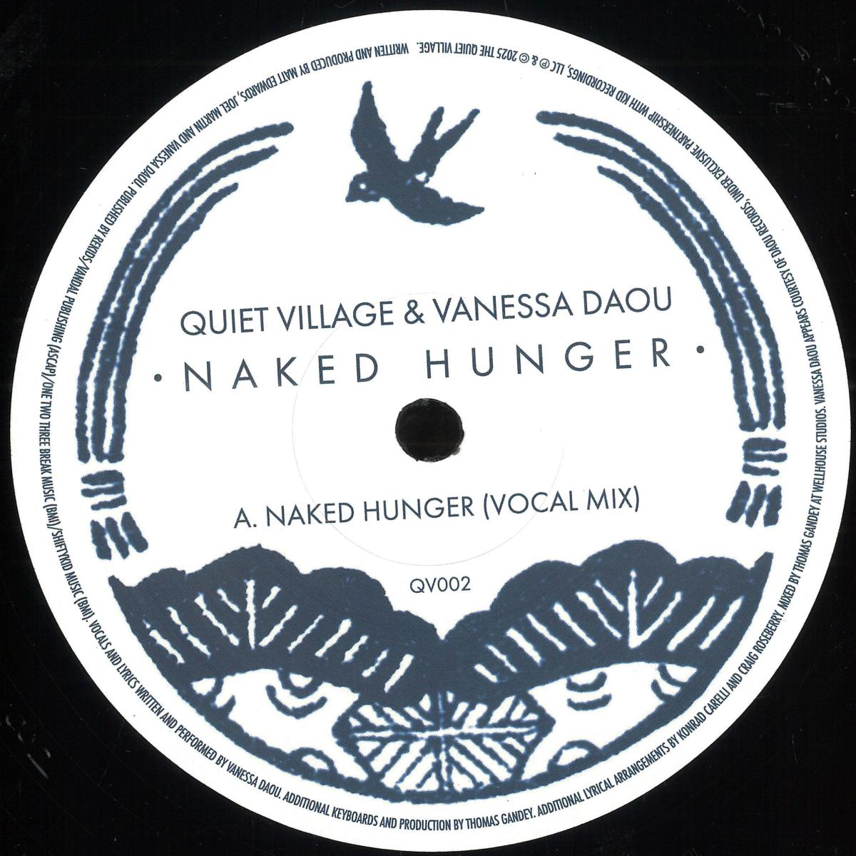 Quiet Village - Naked Hunger (VINYL 12") | Mint (M) Mint (M)