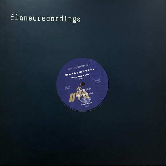 Machomovers - (PRESALE) Bare, Deep & Long (Part 1) (VINYL) | Mint (M) Mint (M)
