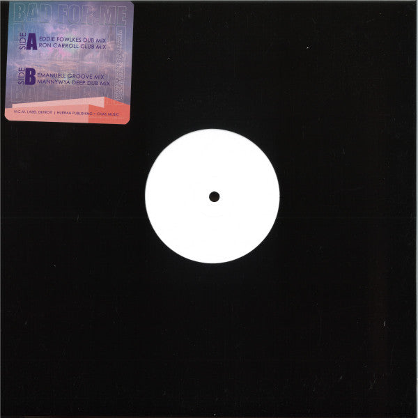 The Next Generation (5) - Bad For Me (12") | Mint (M) Mint (M)